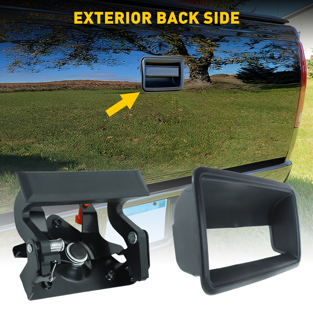 Chevrolet GMC C/K 1988-2002 uchun ABS polishlangan orqa liftgatesi tutqichi va bezel