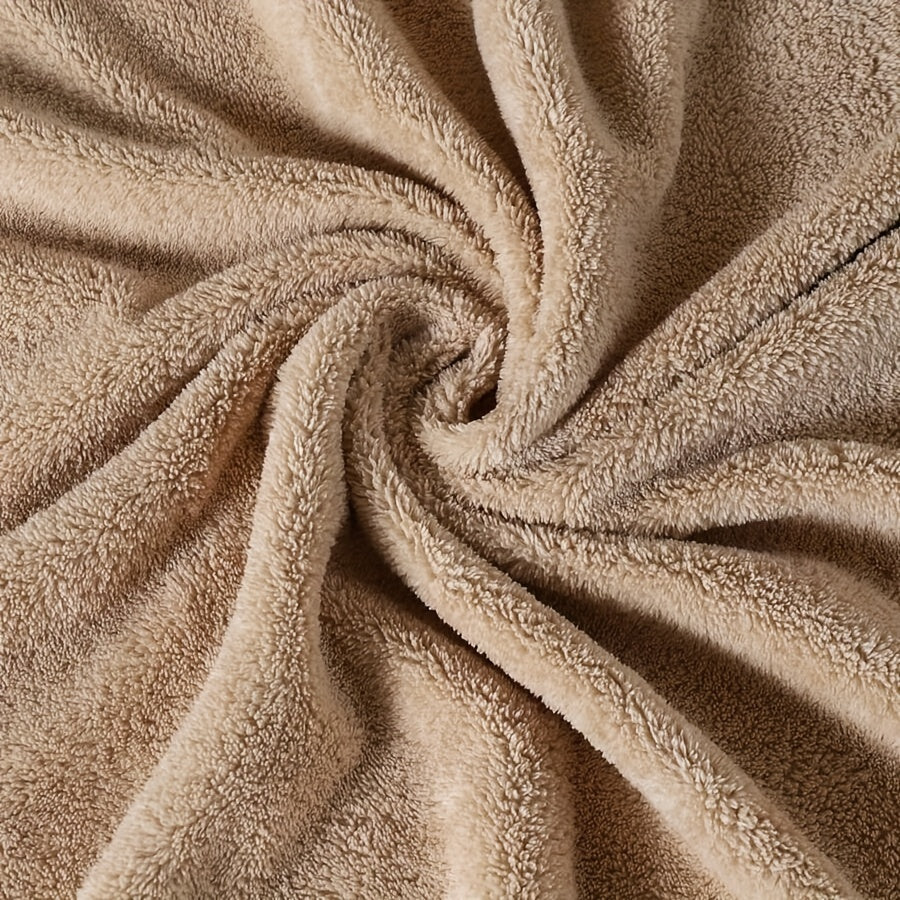 Kids Hooded Microfiber Bath Towels Set with Cartoon Animal Designs for Children