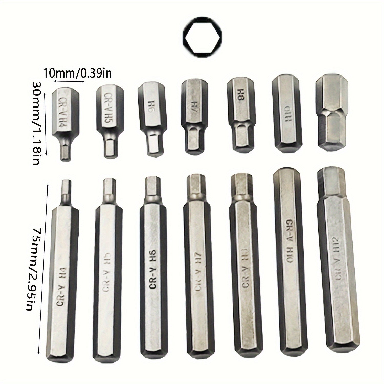 40 dona Avto ta'mirlash asboblari to'plami, shoxli kalit, S2 po'lat, olti burchakli boshqaruv