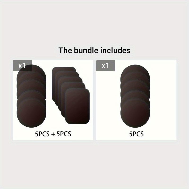 Magnetic Phone Accessories Circular Steel Patches for Mobile Holders