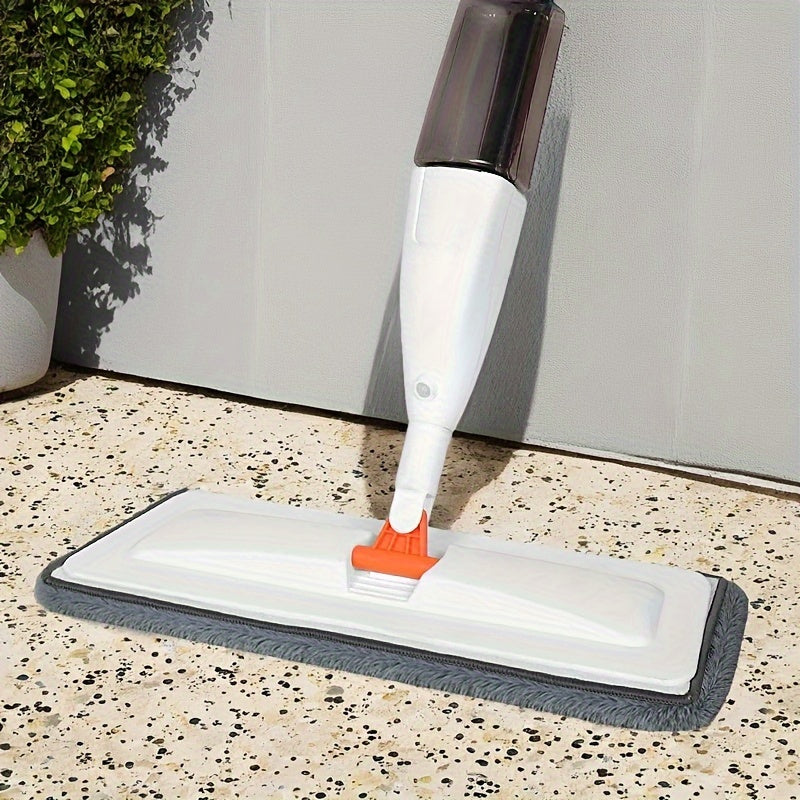 Stainless Steel Microfiber Spray Mop with Disinfectant Dispenser for Floors