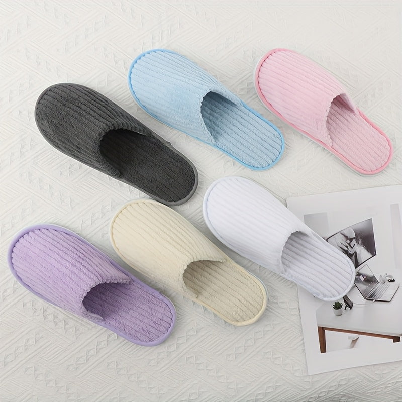 Disposable Slippers for Home Travel Unisex Thickened Sole Non-Slip