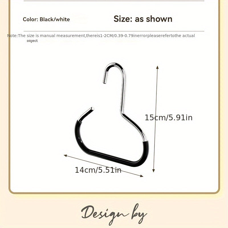 Unisex Metal Hat Hanger Storage Rack Holds 8 Caps Dormitory Wardrobe