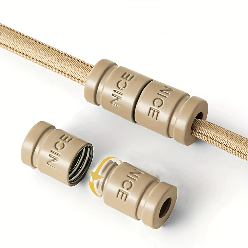 No-Tie Elastic Lace Shoes for Men and Women Quick-On Flat Shoe Laces