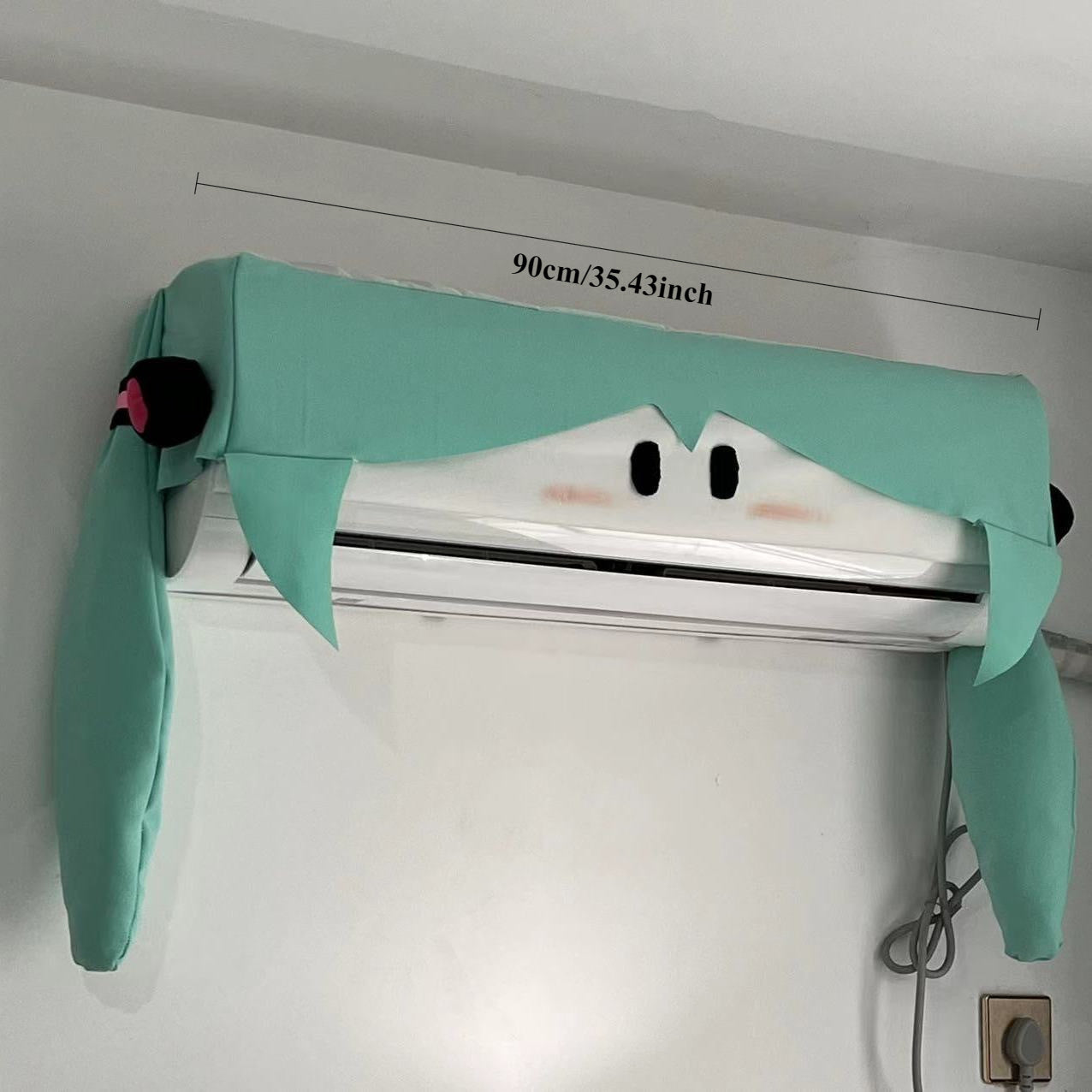 Fabric Air Conditioner Cover Indoor Outdoor No Electricity Stylish Room Decor