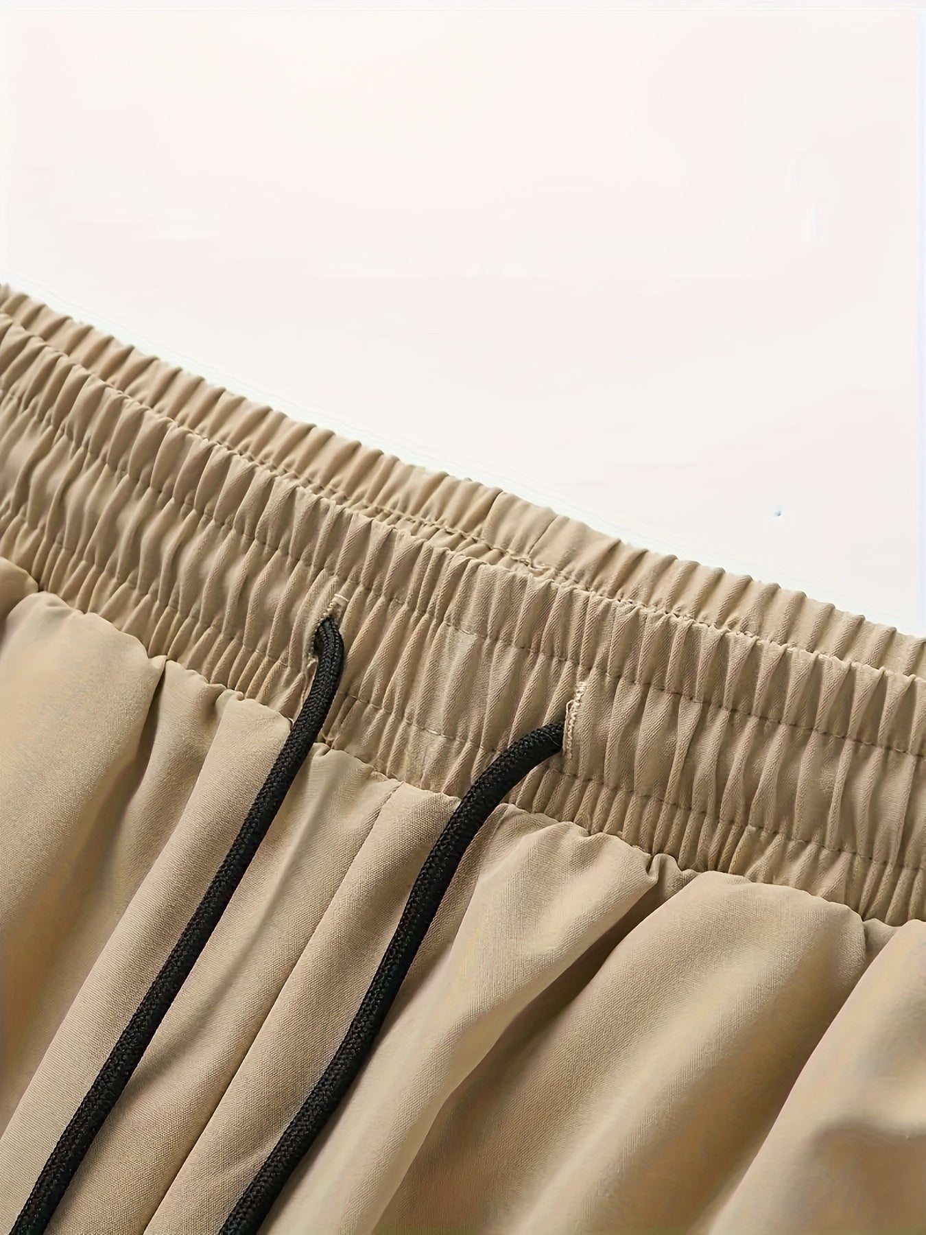 Plus Size Cargo Pants for Men Street Style Joggers Big and Tall All-Season Polyester