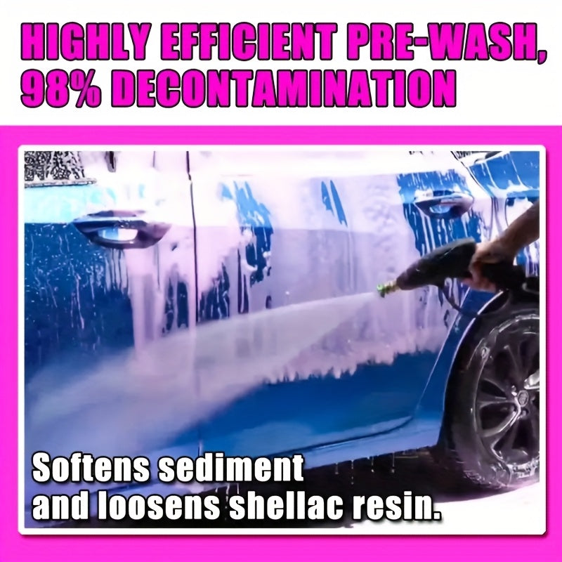 Car Wash Liquid for White and Black Cars 4.05oz Waterless Wax Concentrate