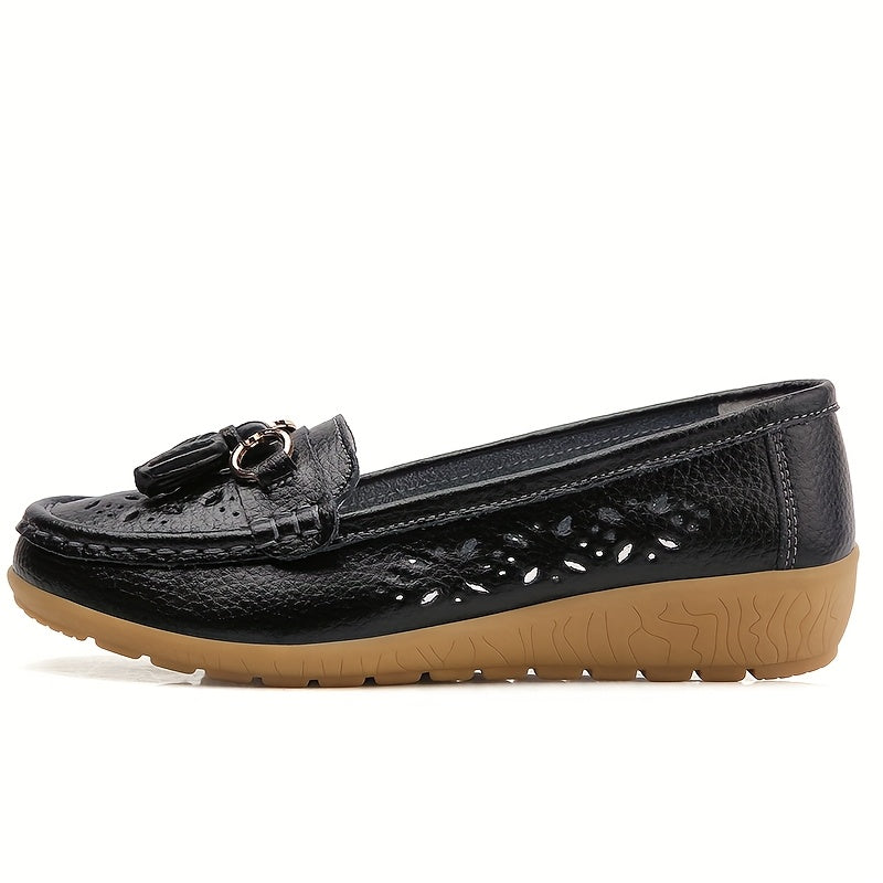 Women Breathable Casual Wedge Flats Plus Size Summer Shoes