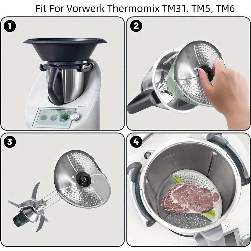 Stainless Steel Food Blender Guard for Safe Cooking and Ingredient Protection