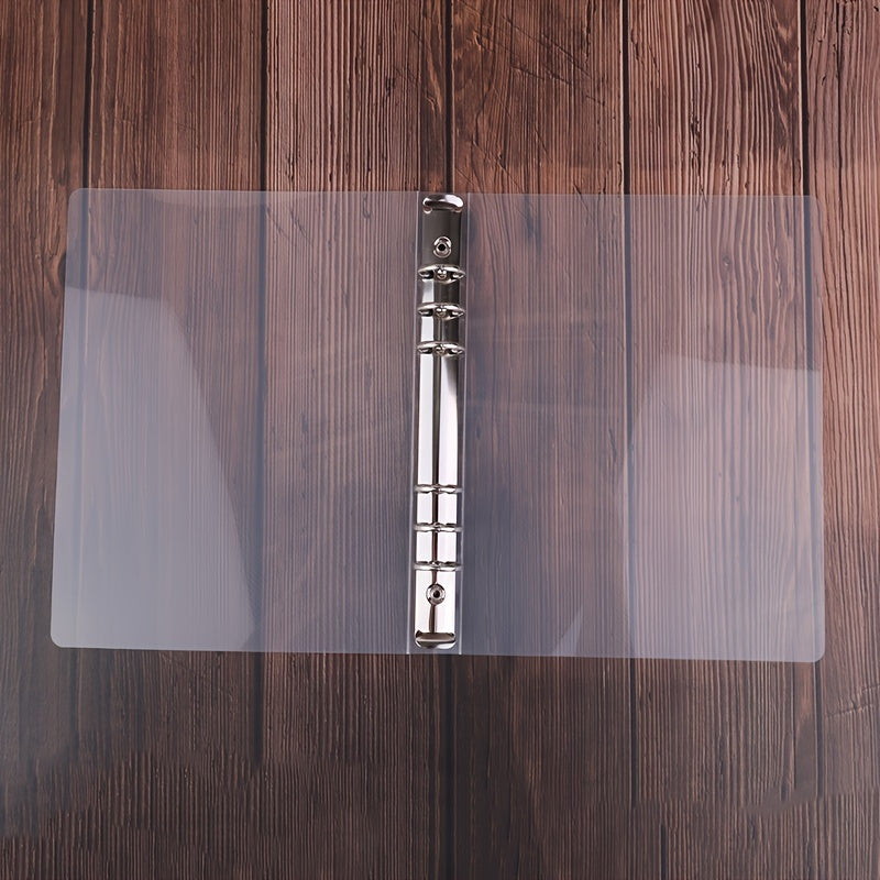 Transparent Twill PP Binder Shell A6 A5 B5 with 5 or 6 Holes