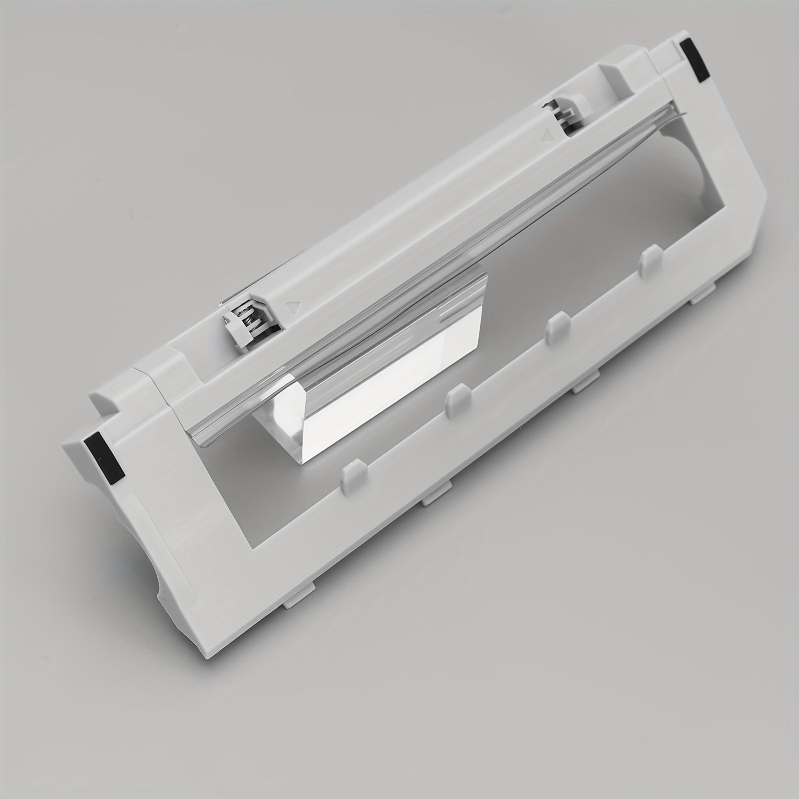 Robot Vacuum Replacement Main Brush and Rear Cover for Roborock S7 S7 MaxV Q7 Max Black White