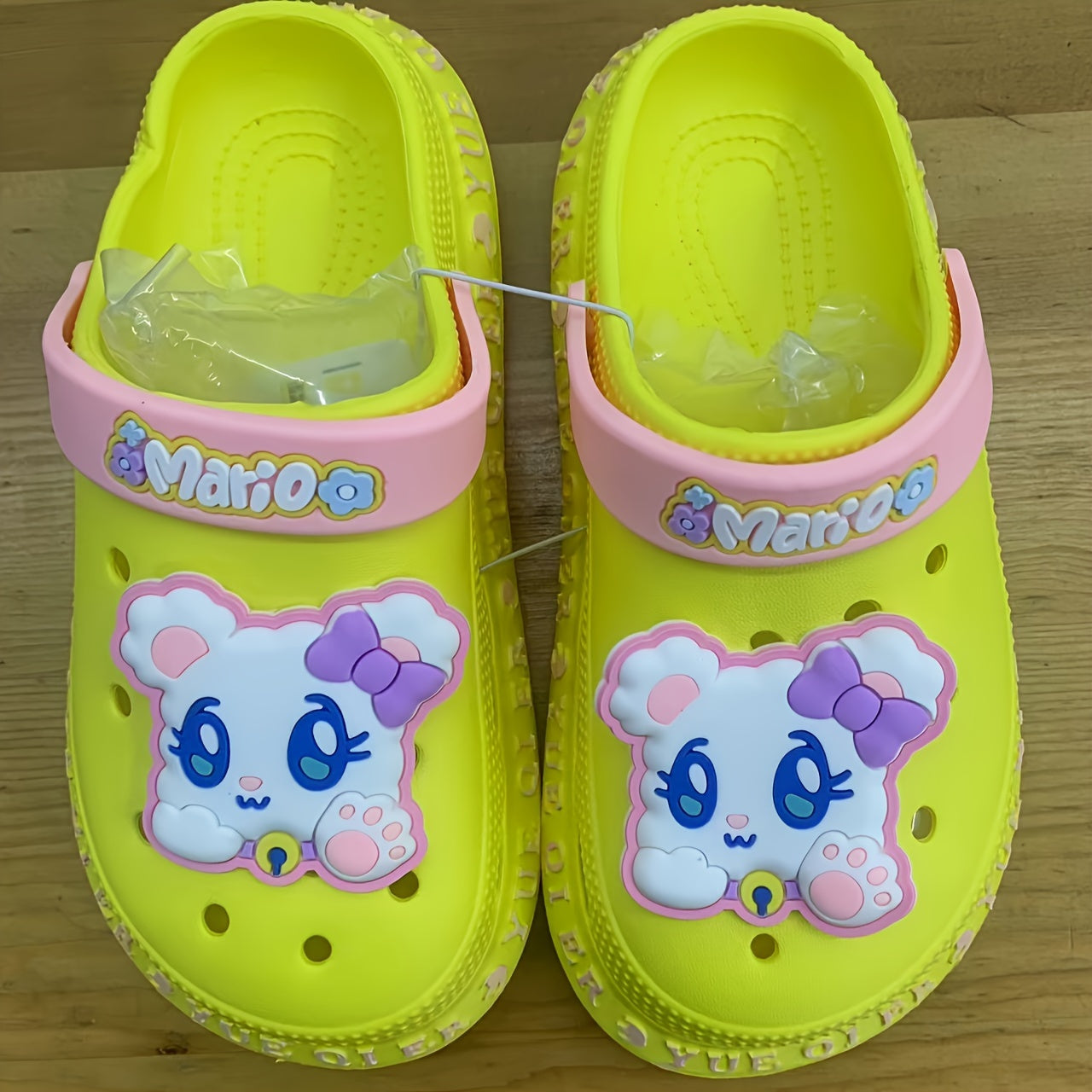 Girls' Cartoon Clogs EVA Slip-On Summer Indoor Outdoor Kids' Shoes