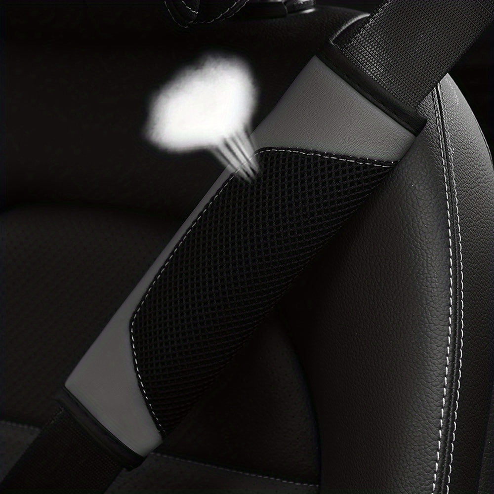 Women's Breathable Mesh Car Seat Belt Shoulder Cover Soft Comfortable Protector