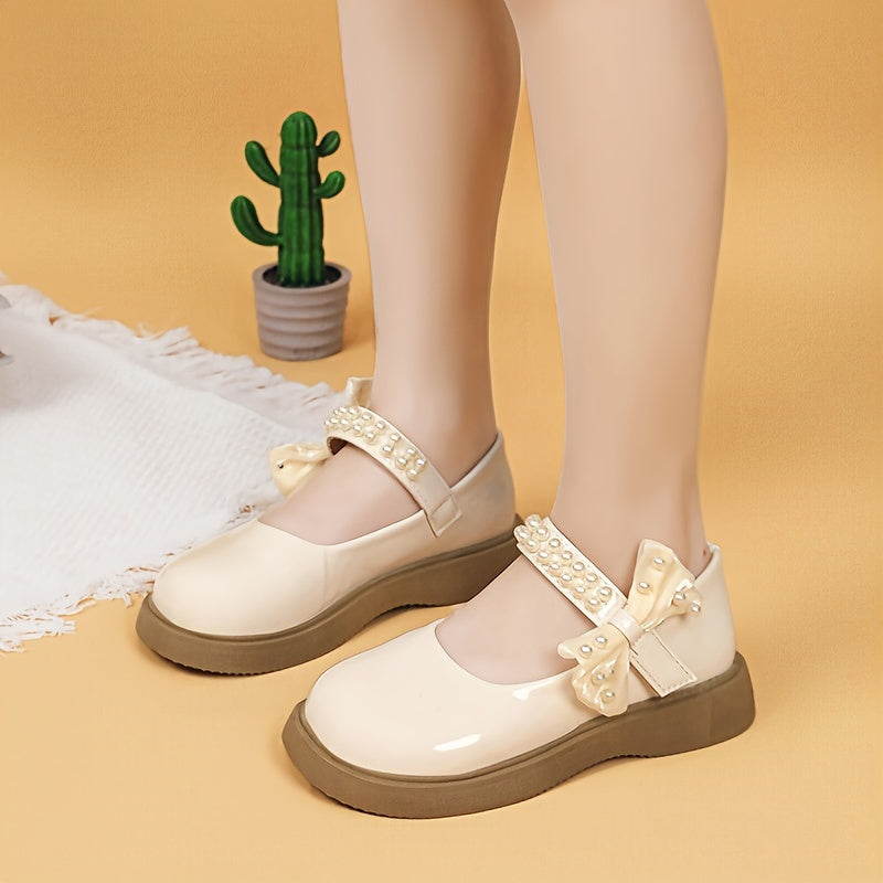 Girls Children's Casual Shoes Fall Solid Color Microfiber EVA Easy to Put On