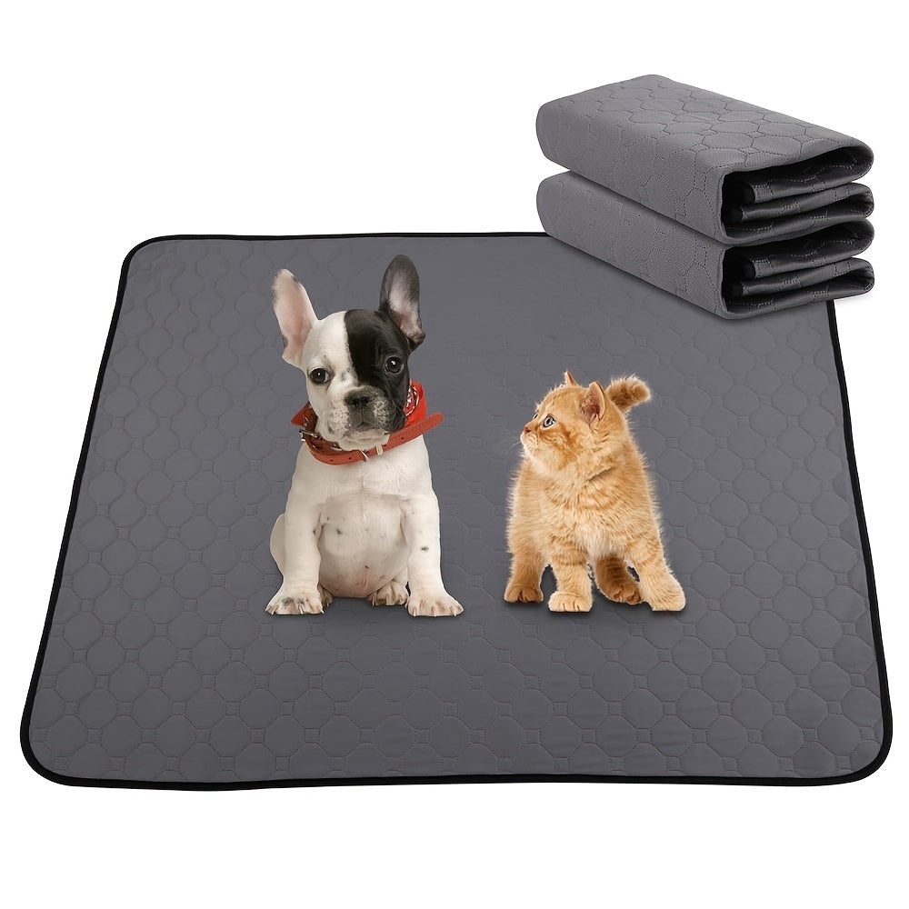 Non-Slip Reusable Pet Training Pad for Dogs and Cats Polyester