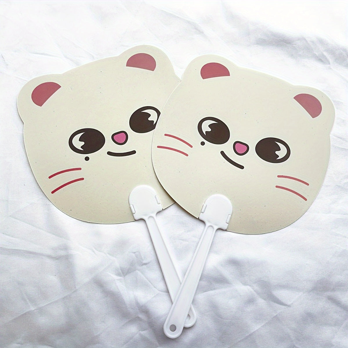 Mini Plastic Handheld Fan 15.49x17.27cm Portable Personal Cooling Gift for Events