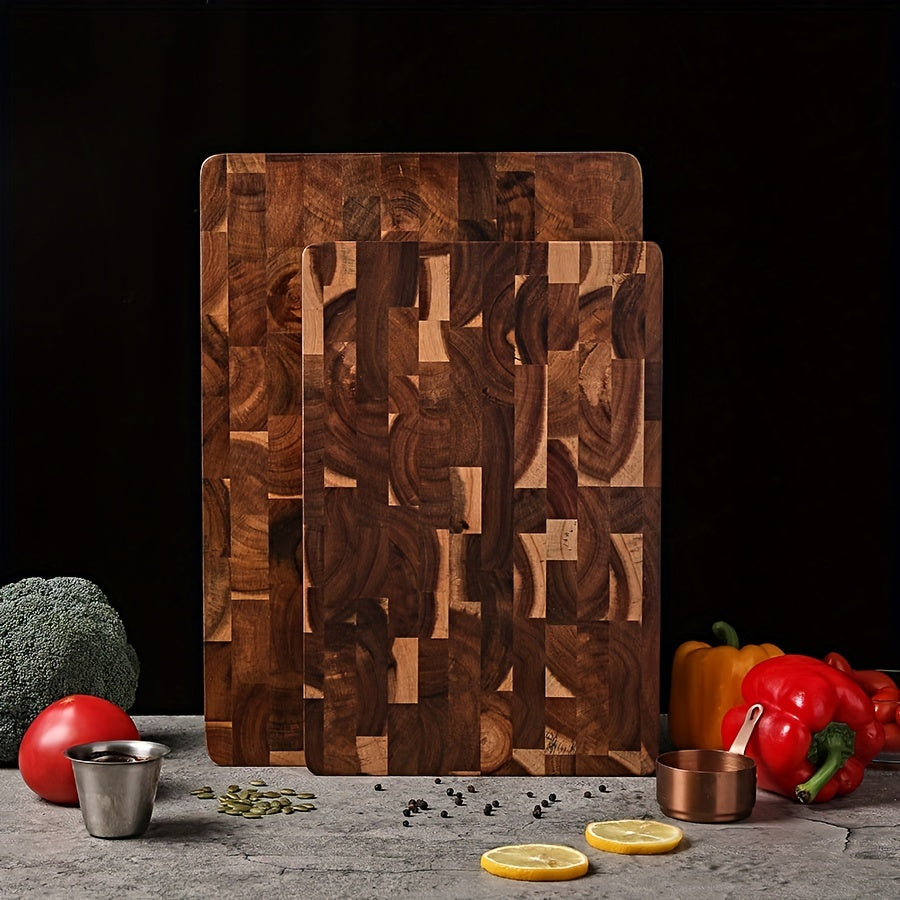 Acacia Wooden Cutting Board 1 Piece for Chopping Slicing Serving Kitchen