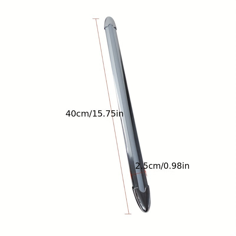 Paquete de 4 protectores de parachoques anticolisión para coche SUV, duraderos, en negro