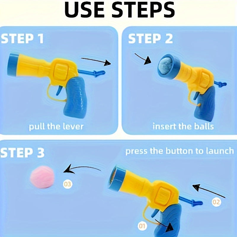 Plush Ball Toy for Cats and Dogs Non-Electric Battery-Free Interactive Pet Toy for All Breeds