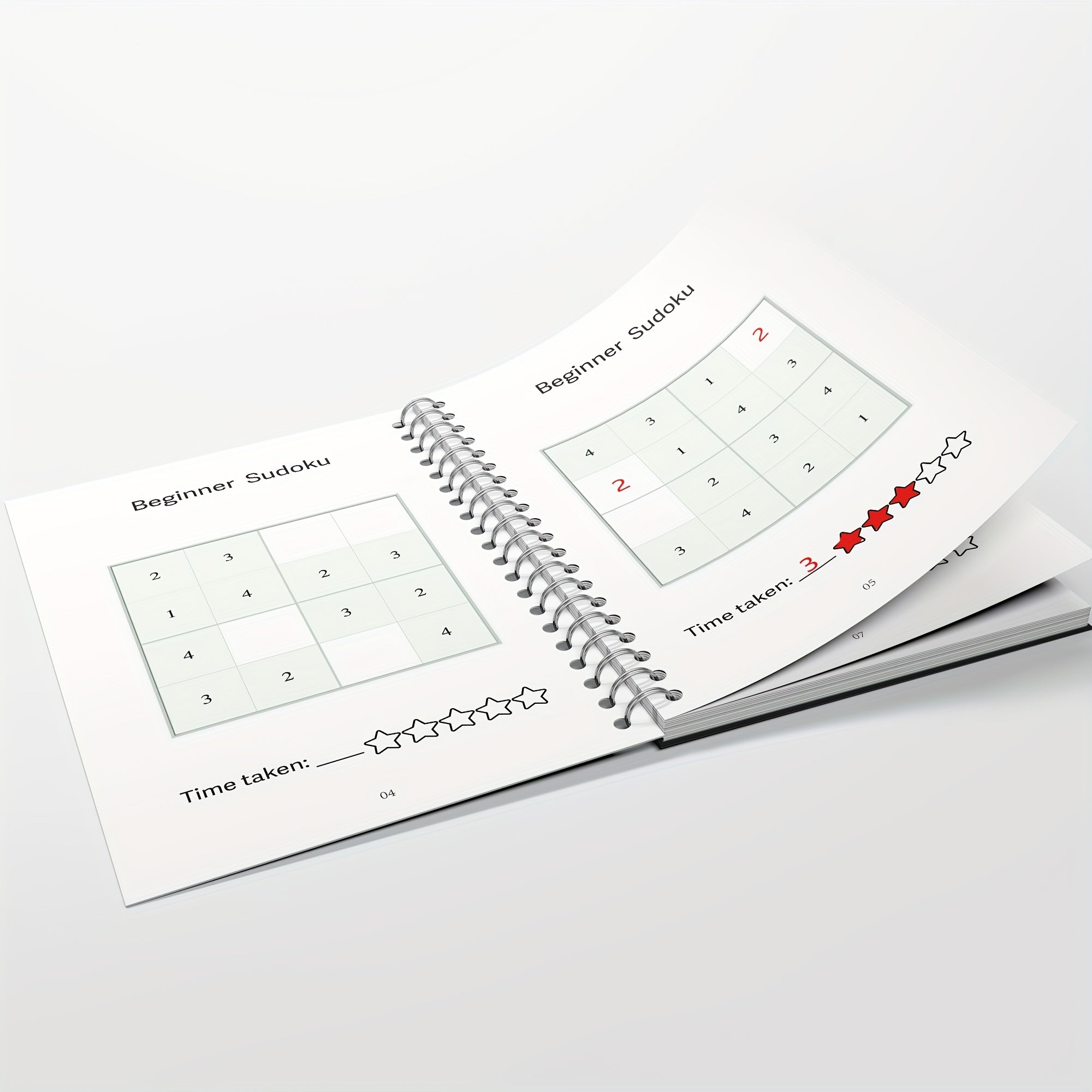 Themed Sudoku Puzzle Book for Kids Ages 3-6 Educational Brain Teasers