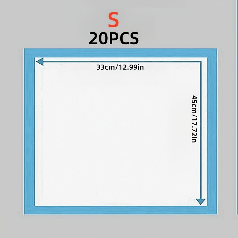 Disposable Pet Training Pads Waterproof Quick-Dry for Dogs and Cats 20-100 Sheets