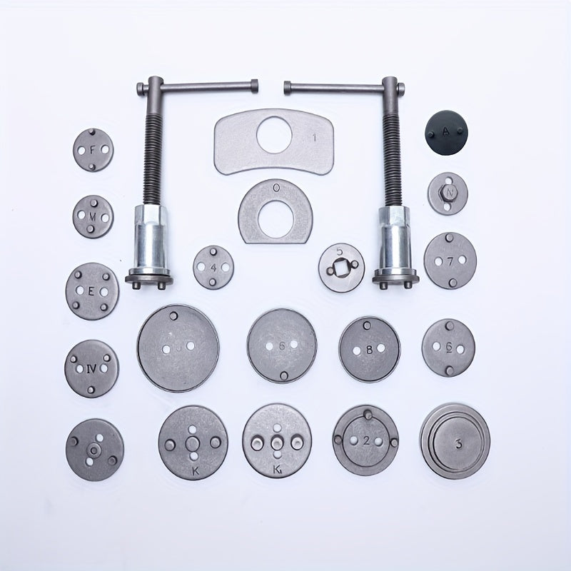 13/22 Piece Brake Pad Disassembly Kit for Maintenance and Replacement