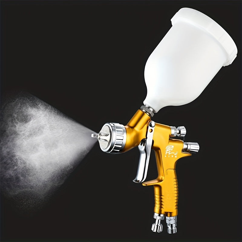 Professional HVLP püskürtme quroli 1.3mm 600cc bo'yoq purkash uchun avtomobil mebel primer yuqori qatlam