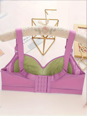 Breathable Cotton Camisole Bra with Adjustable Straps for Large and Small Chests