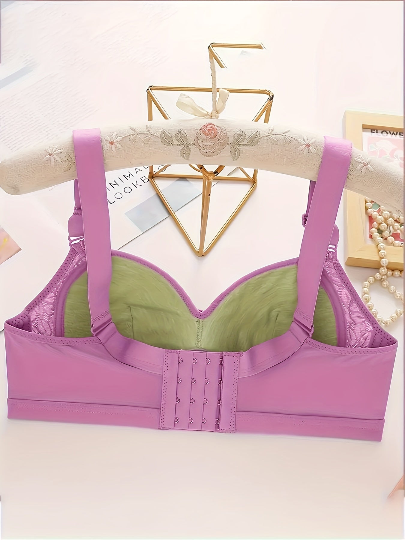 Breathable Cotton Camisole Bra with Adjustable Straps for Large and Small Chests