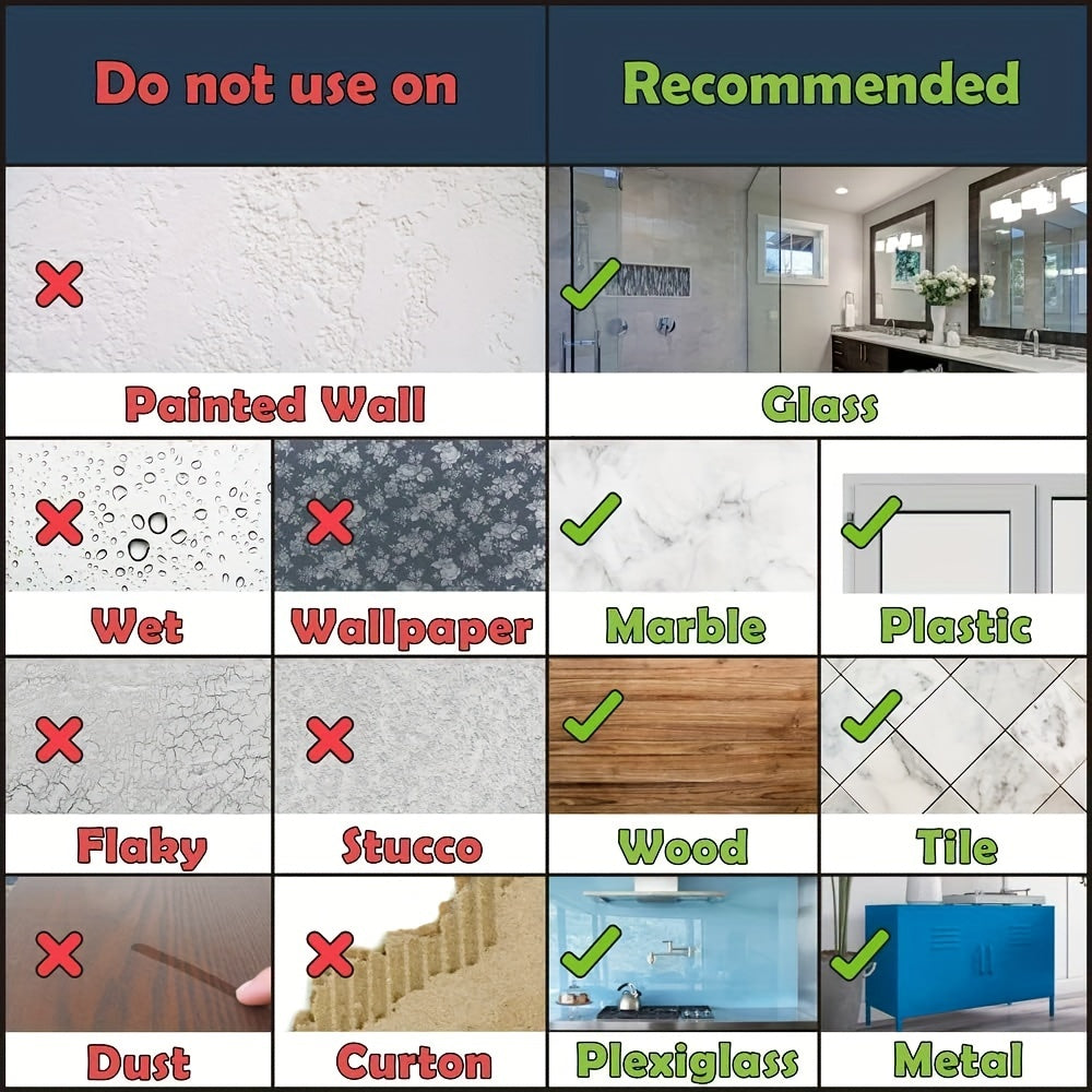 Devorga o'rnatiladigan Katta Saqlash Rack, 6 yoki 10 dona Qozon Rack to'plami, Oshxona, Hammom va Yotoqxona uchun ko'p funksiyali Punching-free Saqlash Qulflari. Oshxona Aksessuarlarini Tashkil qilish uchun ajoyib.