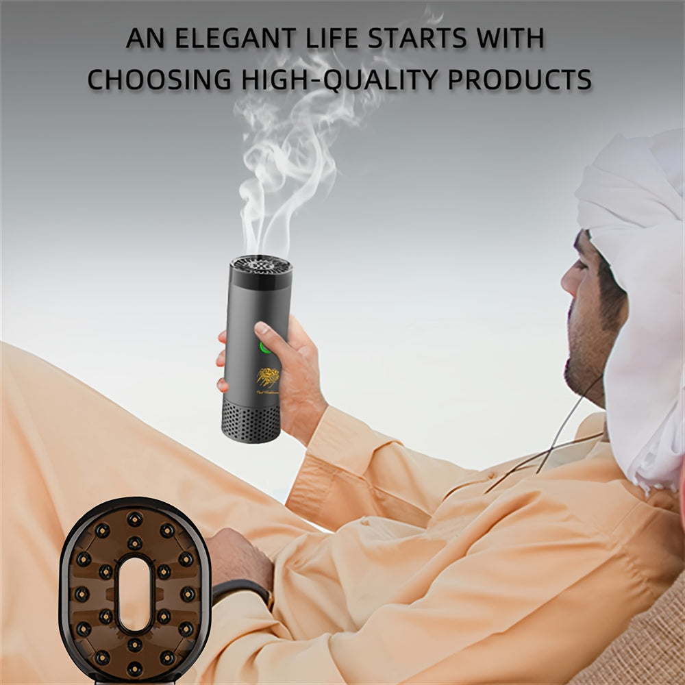 O'rta Sharq sandalwood soch kesuvchi, metall hunarmandchiligi va aromaterapiya tarak bilan