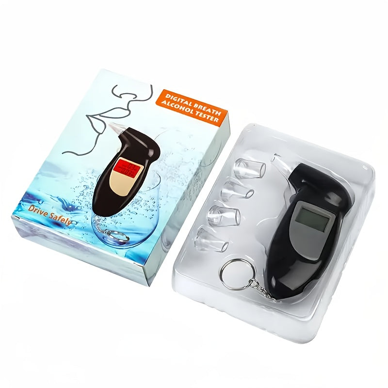 Portable Digital Alcohol Tester Blood Alcohol Content No Battery Needed