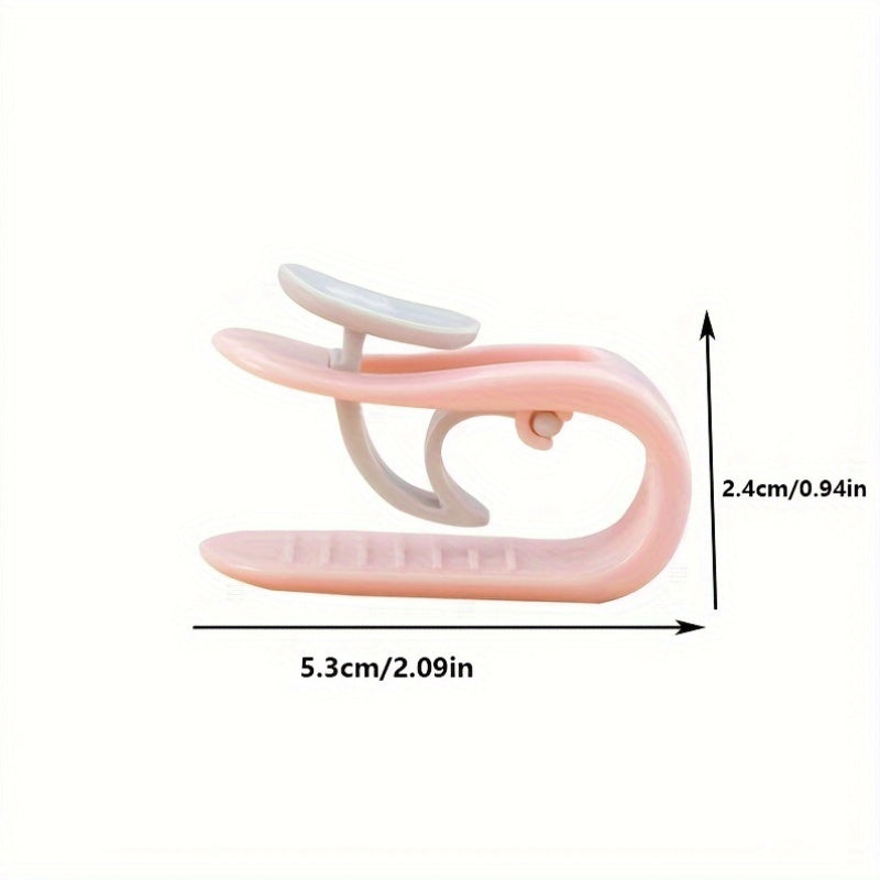 Polypropylene Curtain Clips 3-Pack Assorted Colors Easy to Clean for Home and Hospital