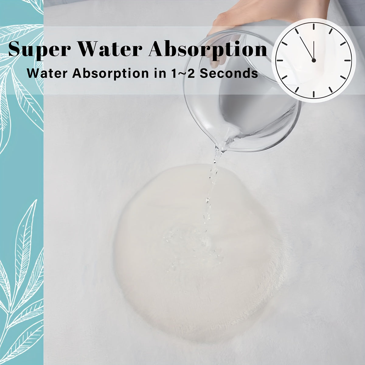 Xavfsizlik uchun sirpanmaydigan hammom matosi, qulaylik uchun qalin plush hammom matosi, yuqori singdiruvchi eshik matosi, yumshoq hammom gilami, mustahkam eshik pol matolari, qulay mashinada yuviladigan tez quriydigan gilamlar, zarur hammom aksessuar.