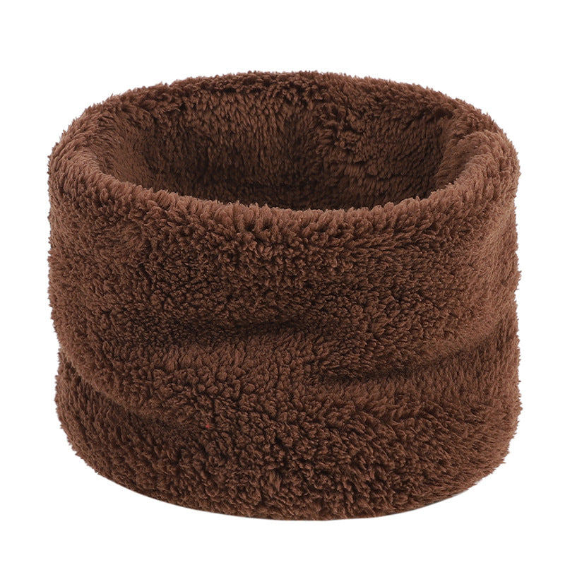 Cubierta de cuello alto cálida de invierno para hombres y mujeres, bucle único, unisex