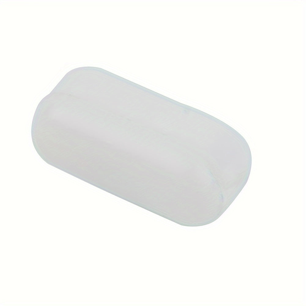 Ten Pieces Modern White Vertical Blinds with Bead Buckles for Home Decor