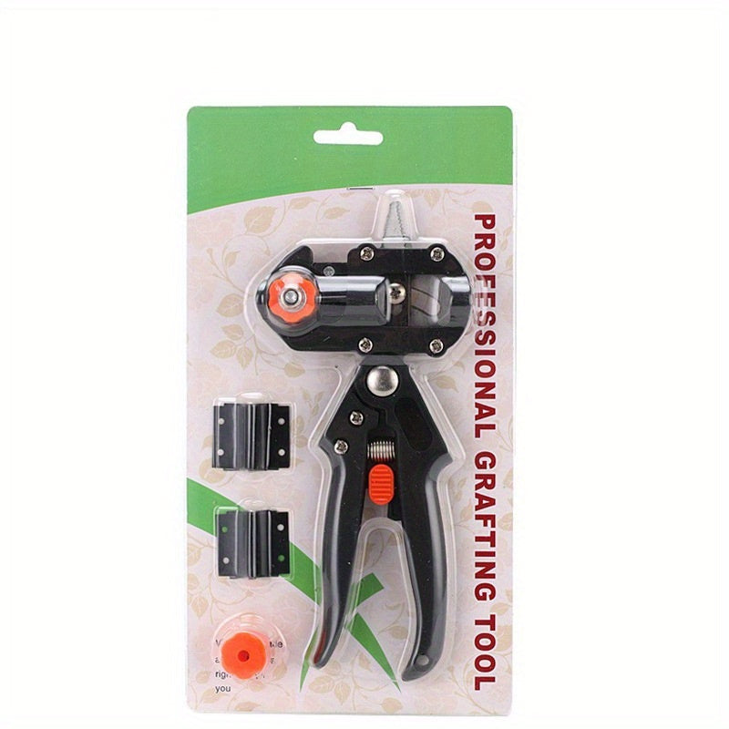 Professional Grafting Kit with Carbon Steel Blade and Grafting Device