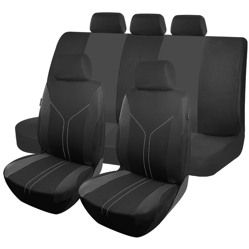 Women Universal Car Seat Covers Set, 9-Piece Auto Cushion Protectors