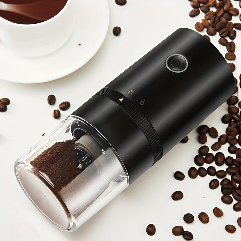 Electric Coffee Bean Grinder Portable USB Rechargeable Small Automatic Grinder