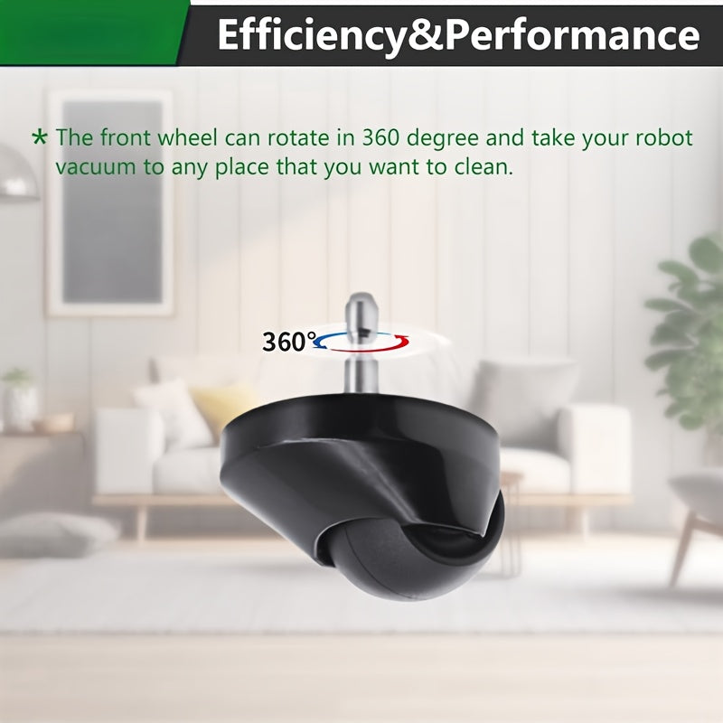 Kit de reemplazo de neumáticos de vacío para Roomba serie 500-900 con conjunto de rueda frontal