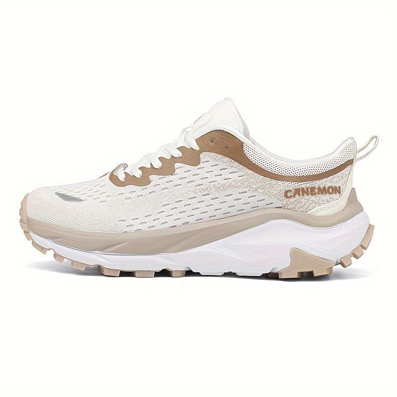 Men's Striped Breathable Non-Slip Low Top Sneakers for Jogging and Outdoor Activities