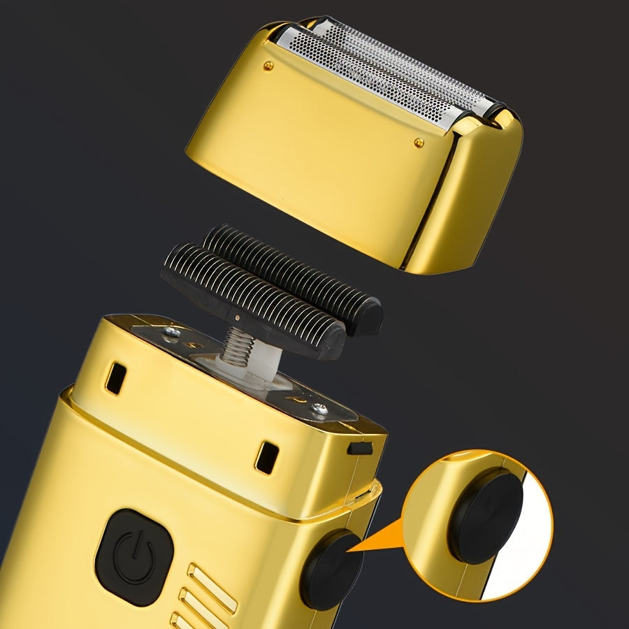 Electric Razor Shaver USB Rechargeable 600mAh Beard Trimmer Hair Clipper Set