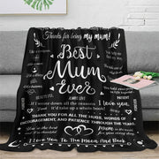 Soft Flannel Blanket for Women, Cozy Nap and Air Conditioning Use