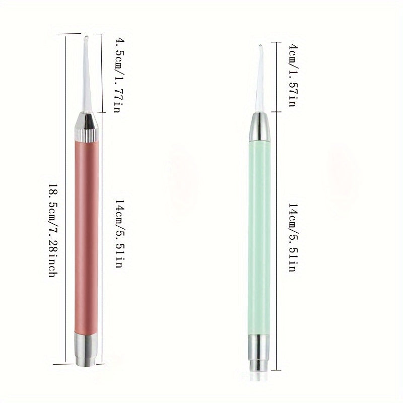 Осветительный инструмент для удаления ушной серы для взрослых с встроенным светом и батарейным питанием