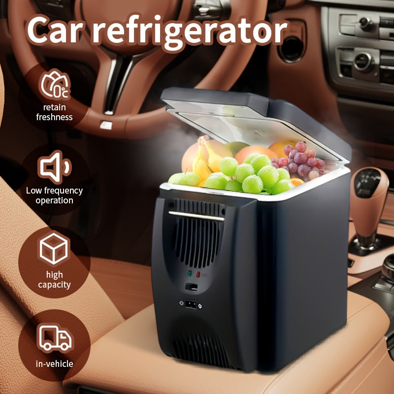 Portable Mini Car Refrigerator 12V Insulation Cooler for Camping and Travel