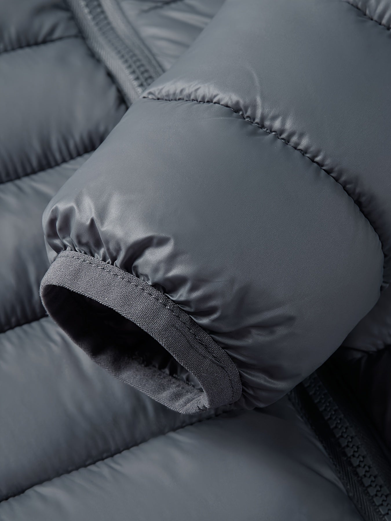 Мальчики Нейлоновая куртка с капюшоном зимняя уютная утепленная куртка однотонная на возраст от 3 лет