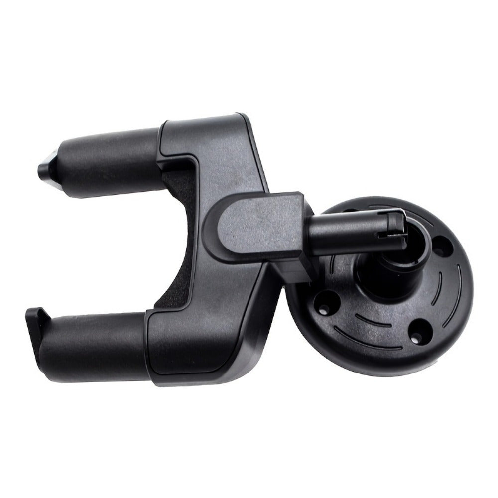 Soporte de pared en ABS negro para guitarra y violín, con gancho de 13cm