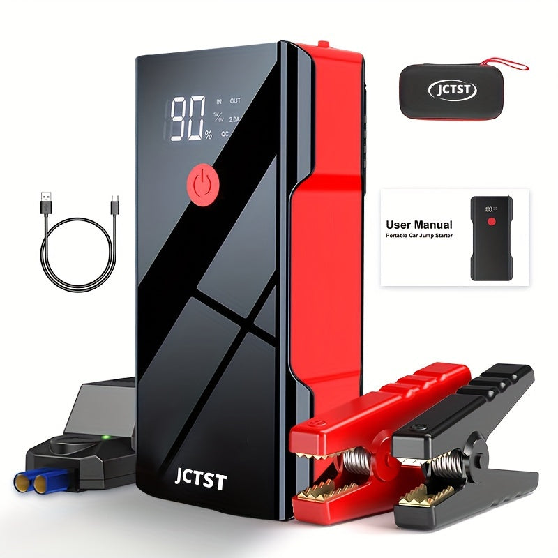 20000mAh Avtomobilni boshlash uchun portativ favqulodda batareya kuchaytirgichi 2000A, 12V transport vositalari uchun