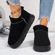 Women's Fleece Slippers with Gold Chain Ankle Strap, Non-Slip Sole, Plush Lining