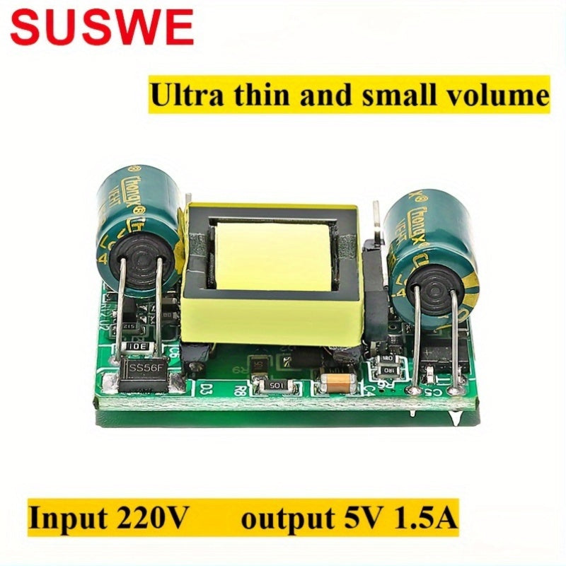 5V 1.5A DC-DC Power Supply Module Ultra Thin Small Size AC to DC Converter Switching Regulator Electronic Projects